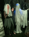 Decoração animada fantasma que chora 170 cm