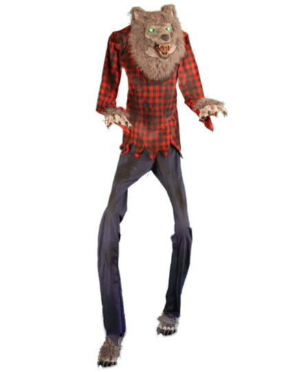 Decoração animada Homem-lobo faminto 200 cm
