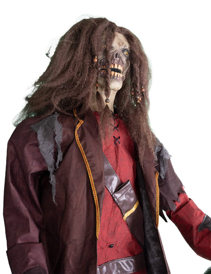 Decoração animada pirata com sons e movimentos 183 cm