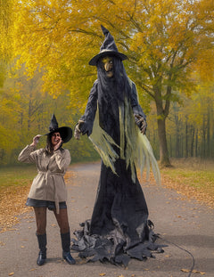 Decoração de Halloween: bruxas e feiticeiros