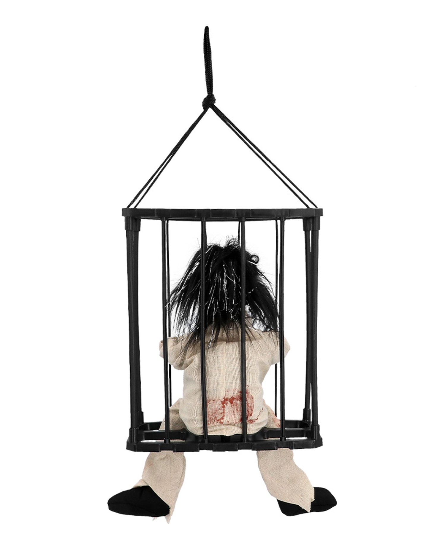 Decoração animada suspensa fantasma de prisioneiro 28 x 23 x 9,5 cm