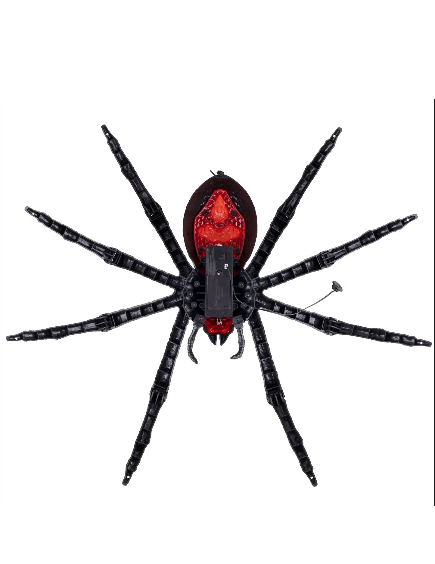 Decoração animada tarântula com movimentos das patas 70 x 15 x 42 cm