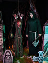 Decoração Zumbi Animada Acorrentada 1,4m