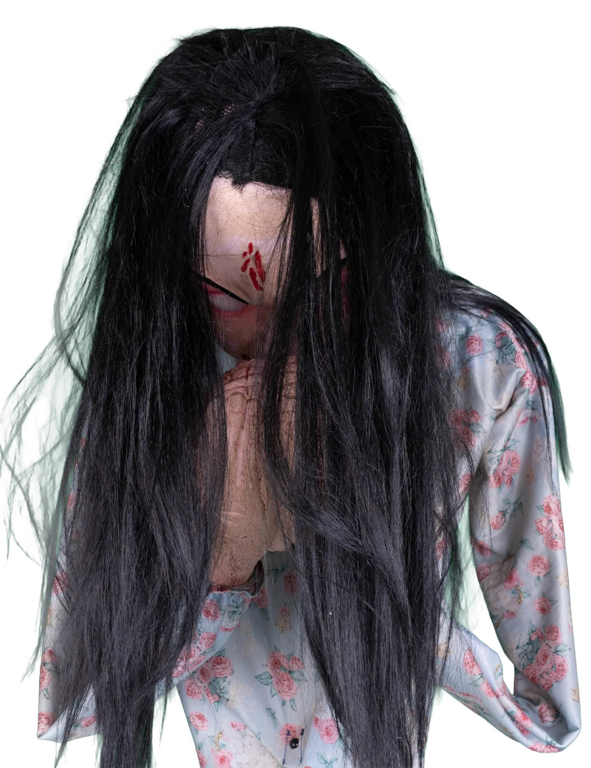 Decoração animada zombie comedor de cérebro 200 cm