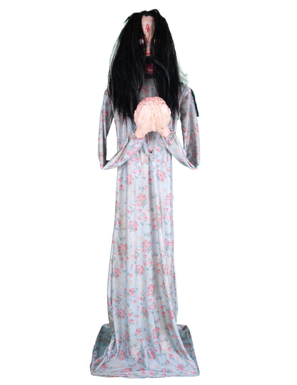 Decoração animada zombie comedor de cérebro 200 cm