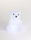 Décoration lumineuse ours polaire 16 led blanc froid