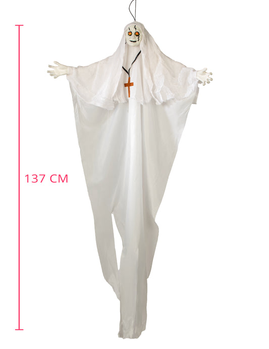 Decoração luminosa religiosa possuía 137 cm