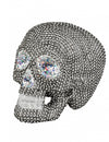 Décoration squelette Halloween à strass argentés et brillants