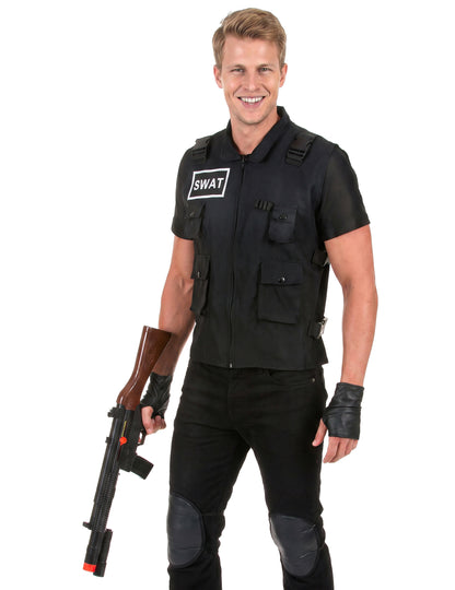 Disfarce agente do SWAT homem