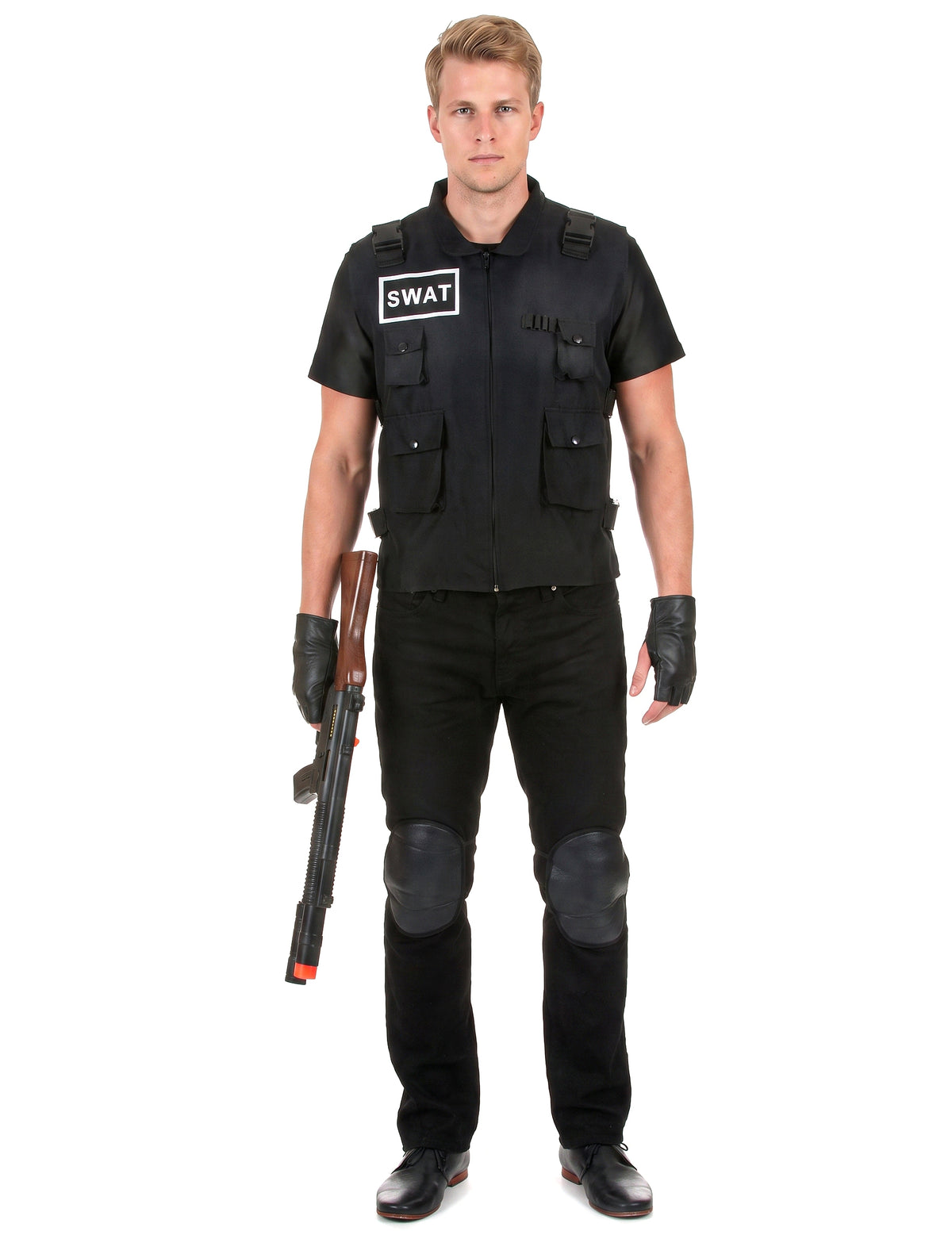 Disfarce agente do SWAT homem