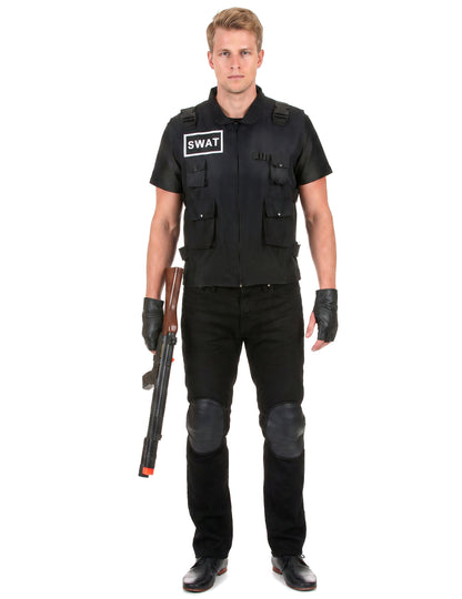 Disfarce agente do SWAT homem