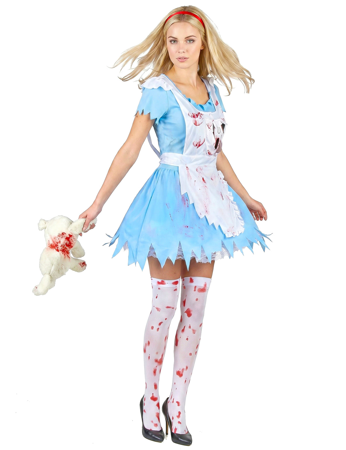 Disfarce Alice sangrenta mulher