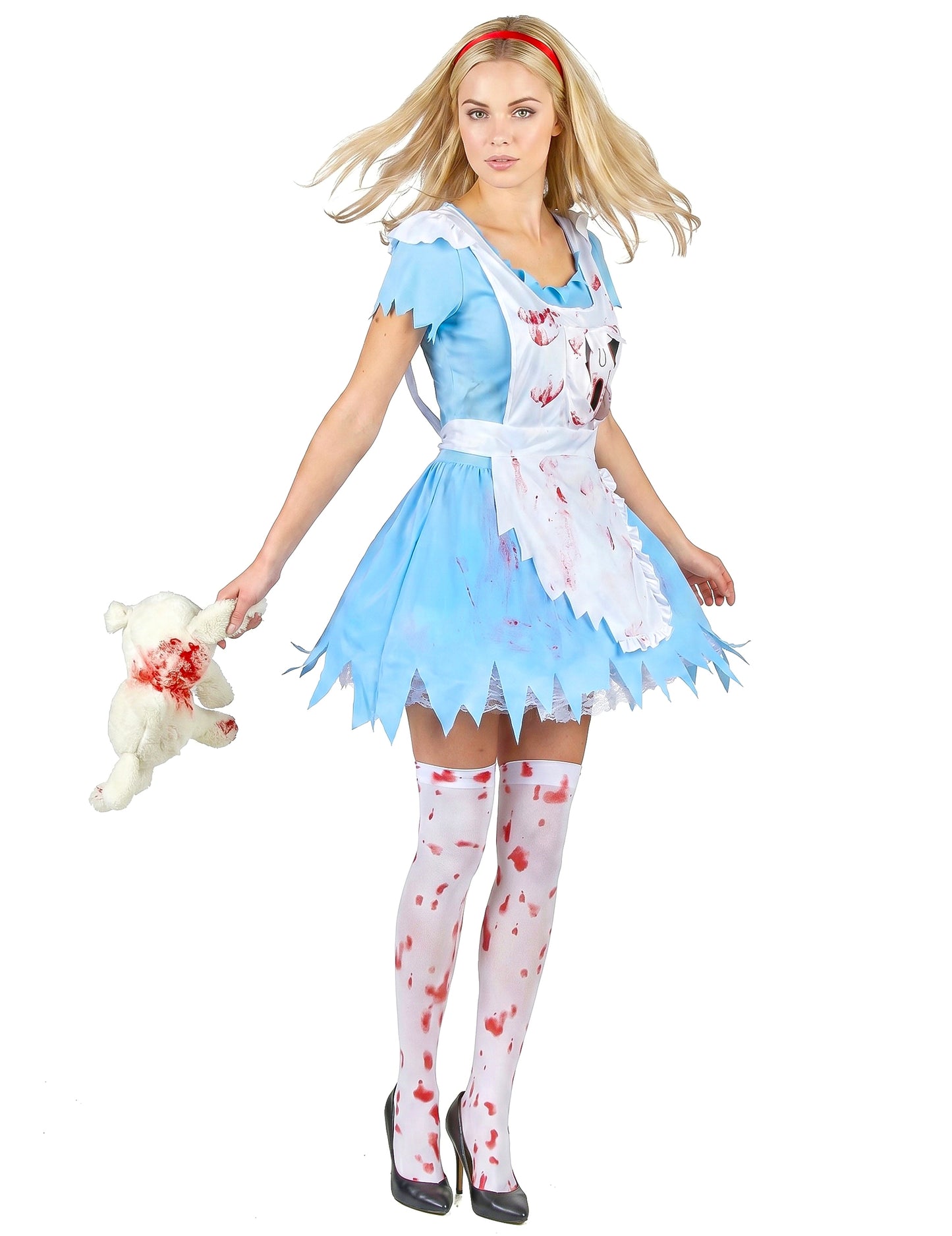 Disfarce Alice sangrenta mulher