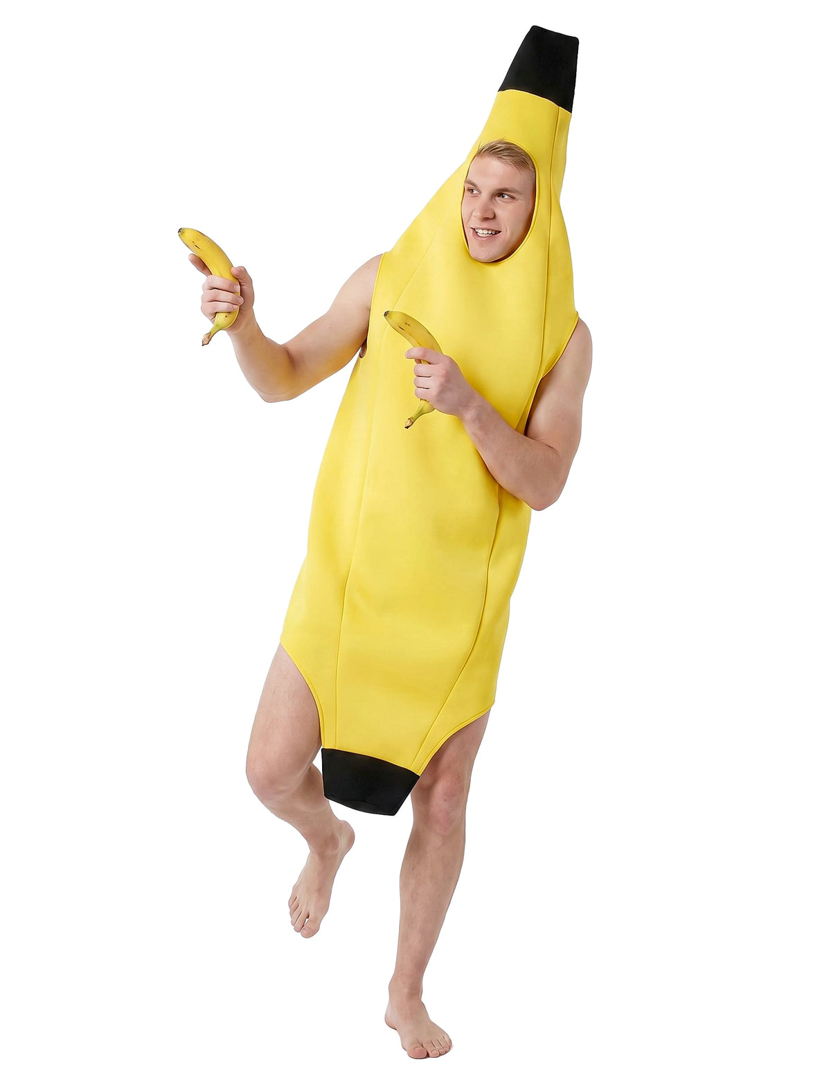 Disfarce de banana para homem