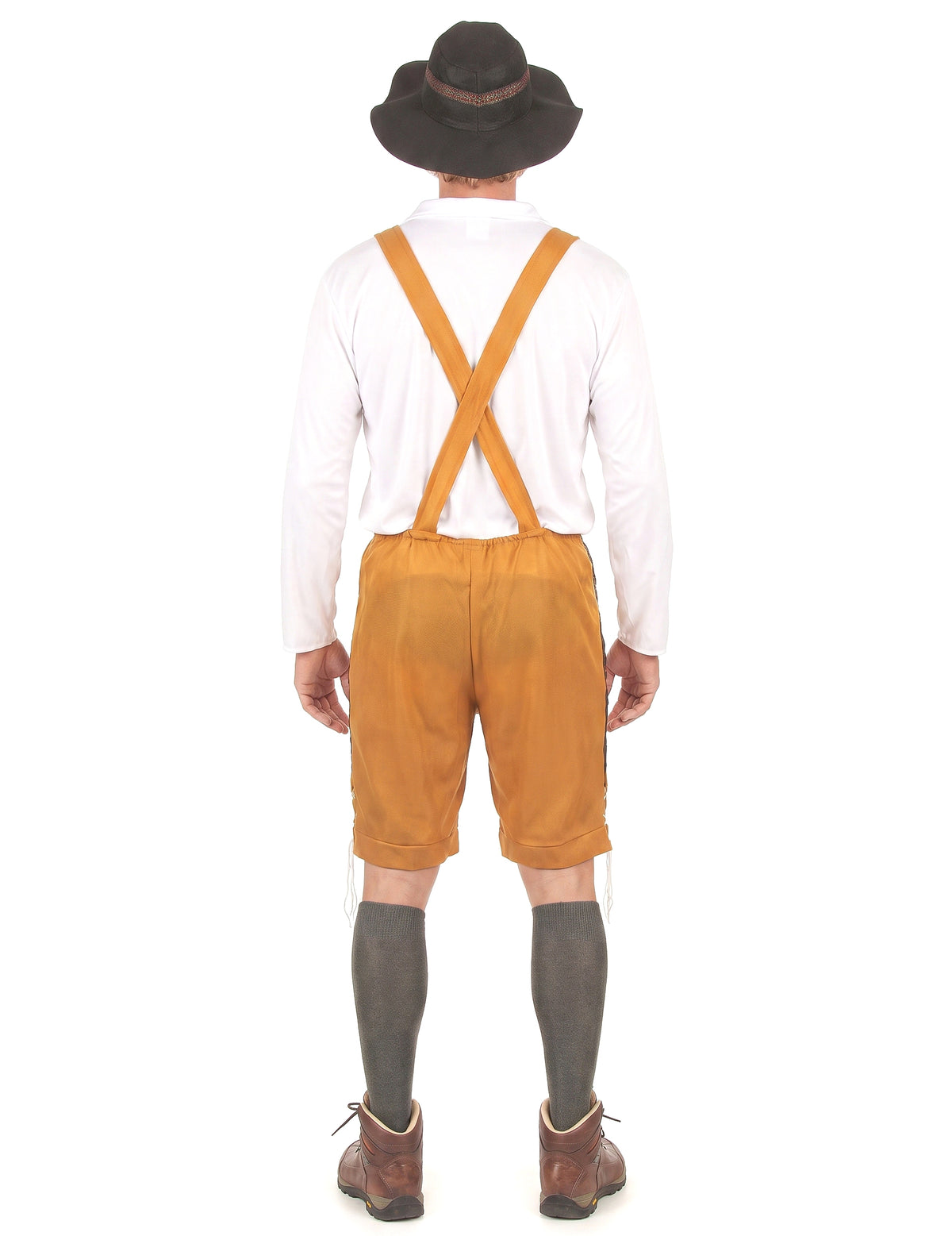 Disfarce de bávaro para homem amarelo