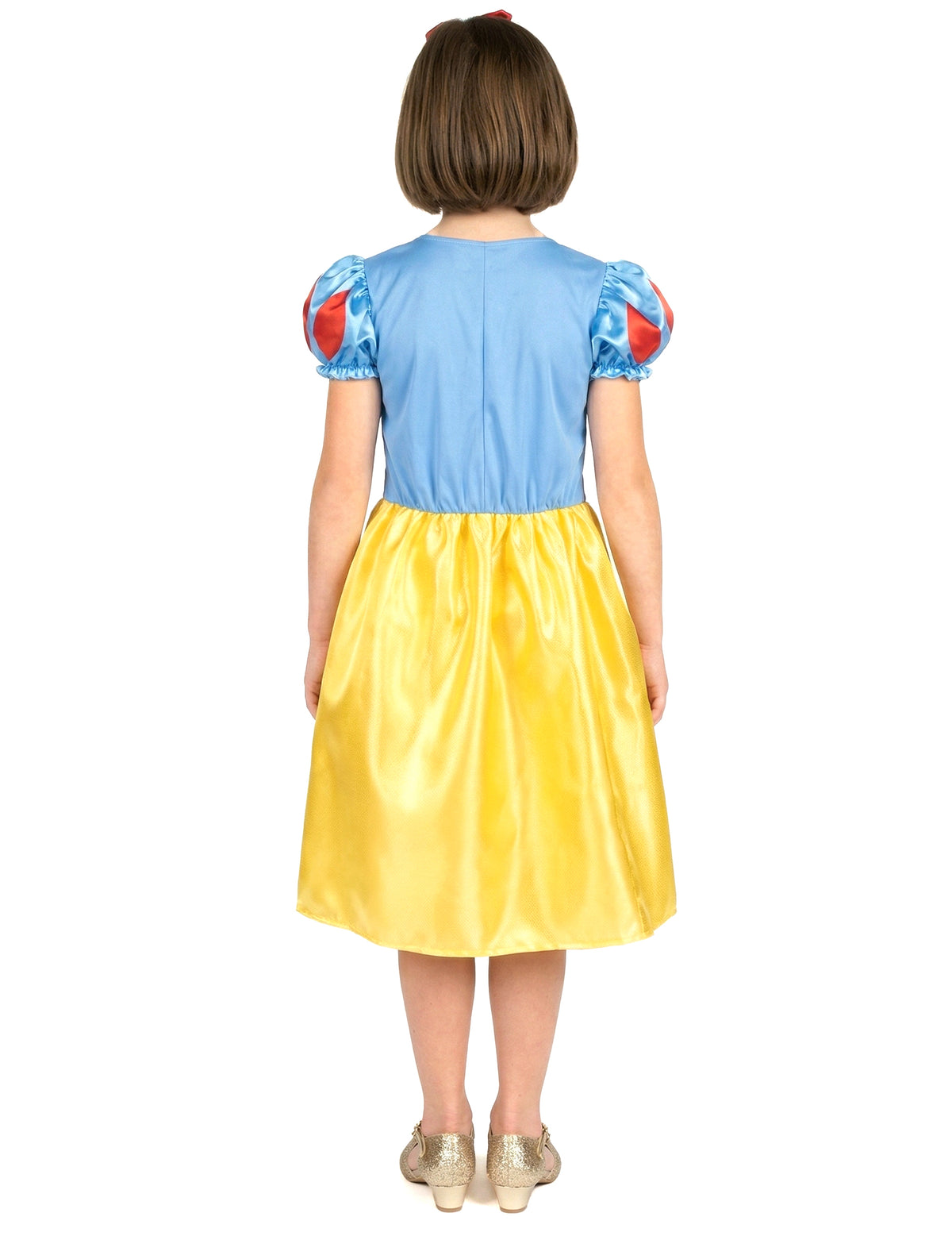 Vue de dos du déguisement Blanche Neige™ basique