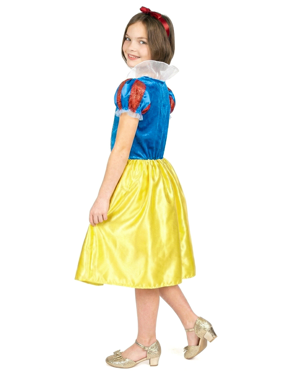 Vue de profil du déguisement Blanche Neige™ classique