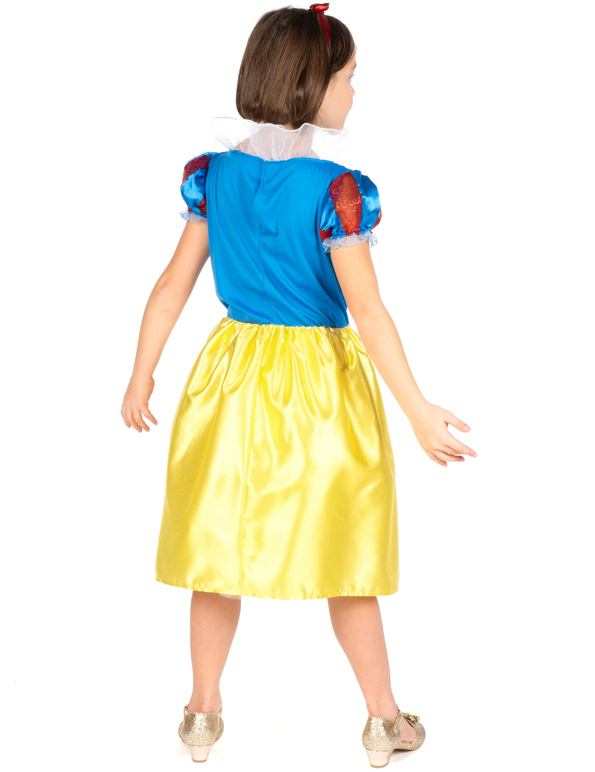 Vue de dos du déguisement Blanche Neige™ classique