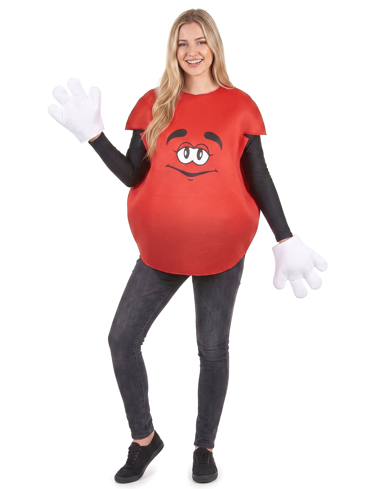 Disfarce Bombom vermelho adulto