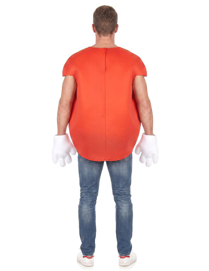 Disfarce Bombom vermelho adulto