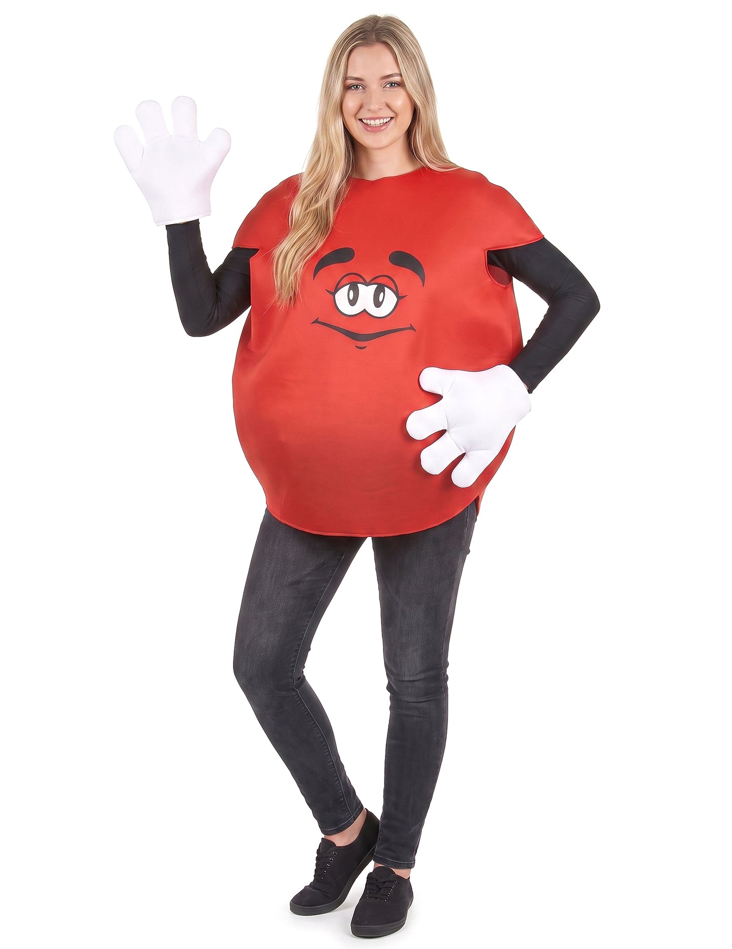 Disfarce Bombom vermelho adulto