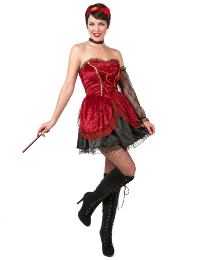 Disfarce cabaret para mulher