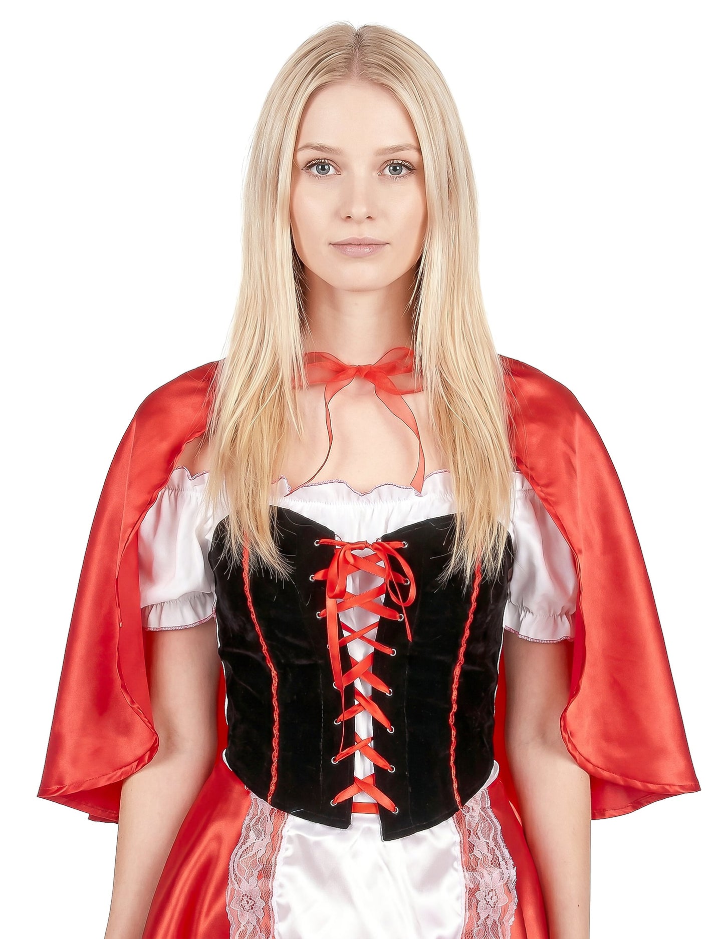 Disfarce de capuchinho vermelho para mulher