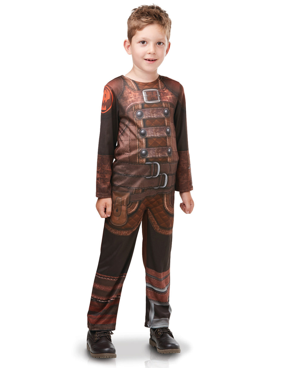 Déguisement classique Hiccup Harold Dragon 3™ pour enfant marron et noir