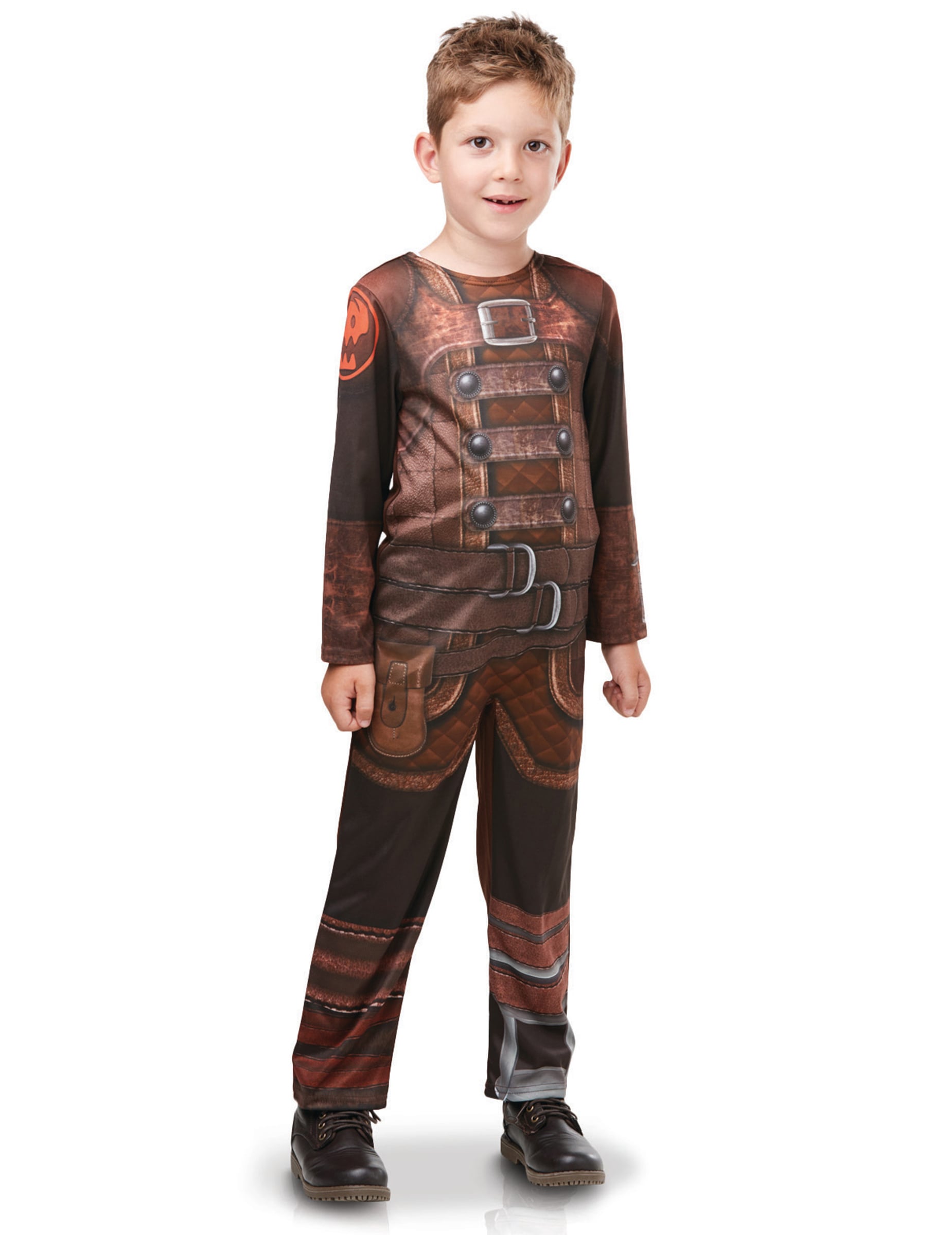 Déguisement classique Hiccup Harold Dragon 3™ pour enfant marron et noir