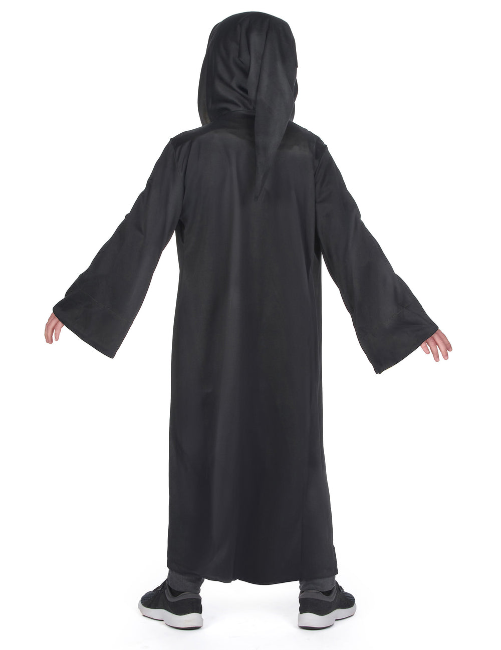 Déguisement classique Poufsouffle Harry Potter™ pour enfant noir vue de dos
