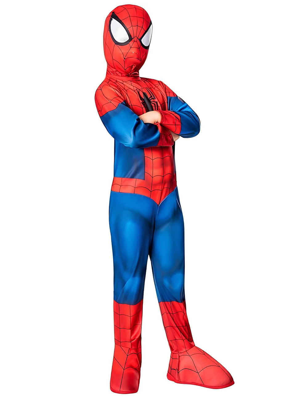 Vista de perfil do disfarce clássico sensação Ultimate Spiderman™