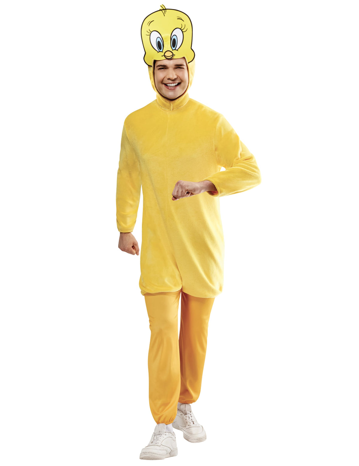 Déguisement classique Titi Looney Tunes pour adulte jaune avec coiffe
