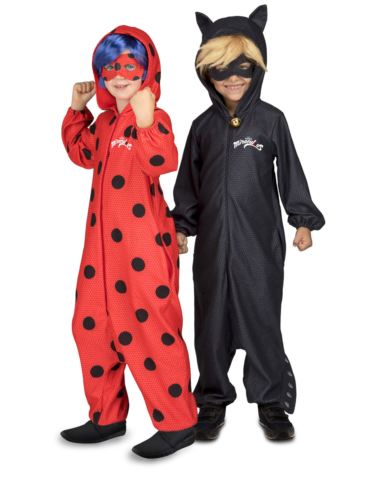 Duo Ladybug et Chat Noir du déguisement combinaison Ladybug pour enfant