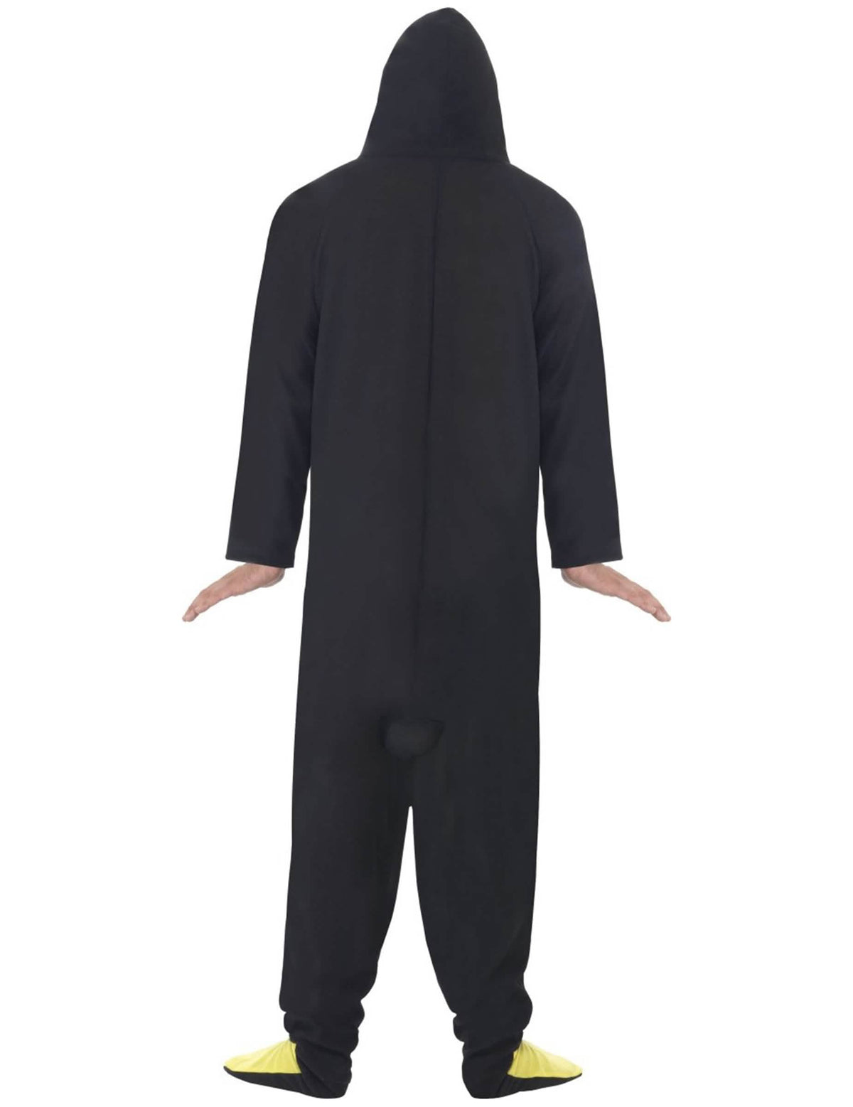 Vue de dos du déguisement combinaison pingouin