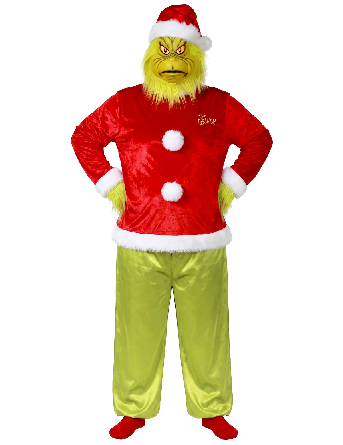Traje completo do Grinch™ para adultos