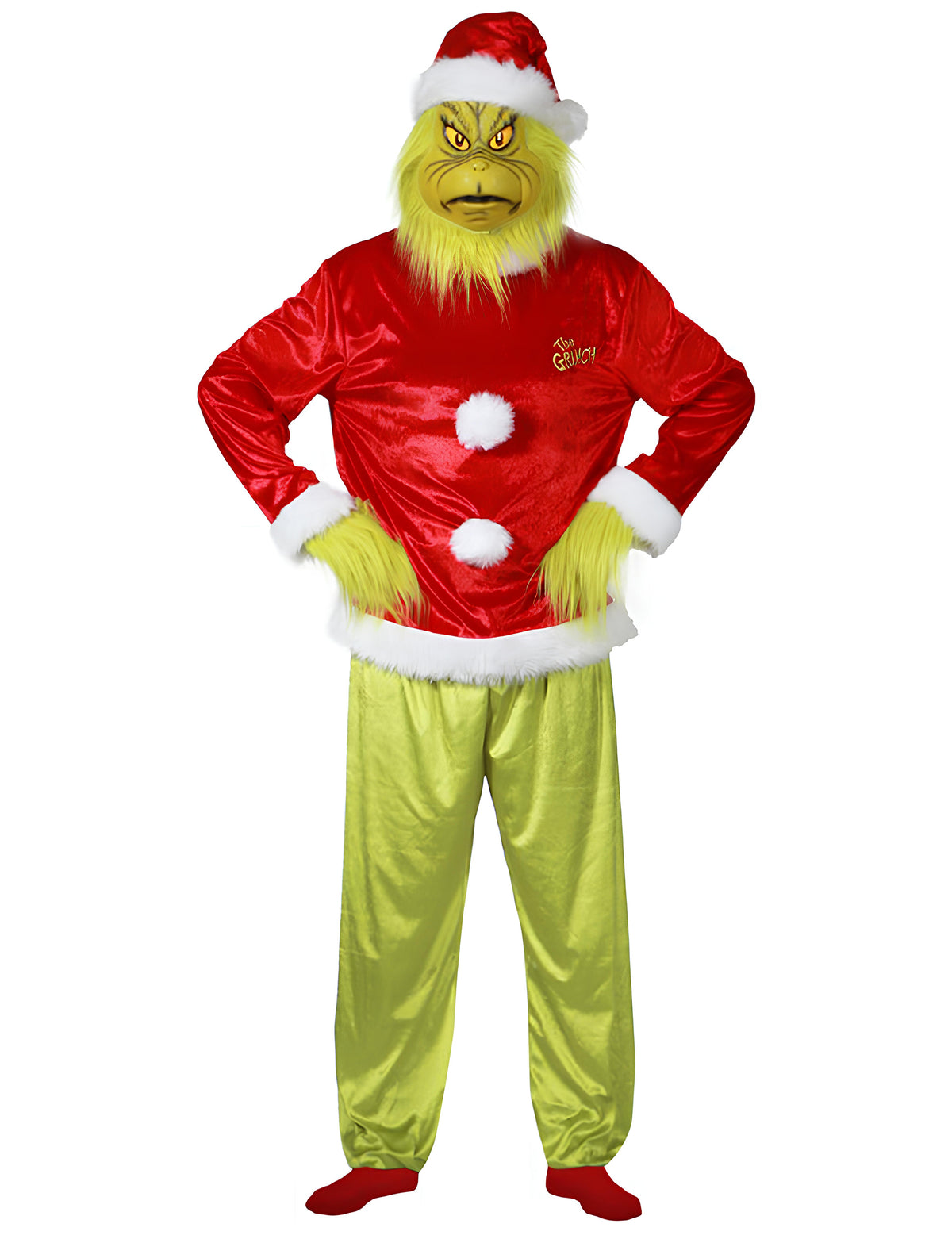 Traje completo do Grinch™ para adultos