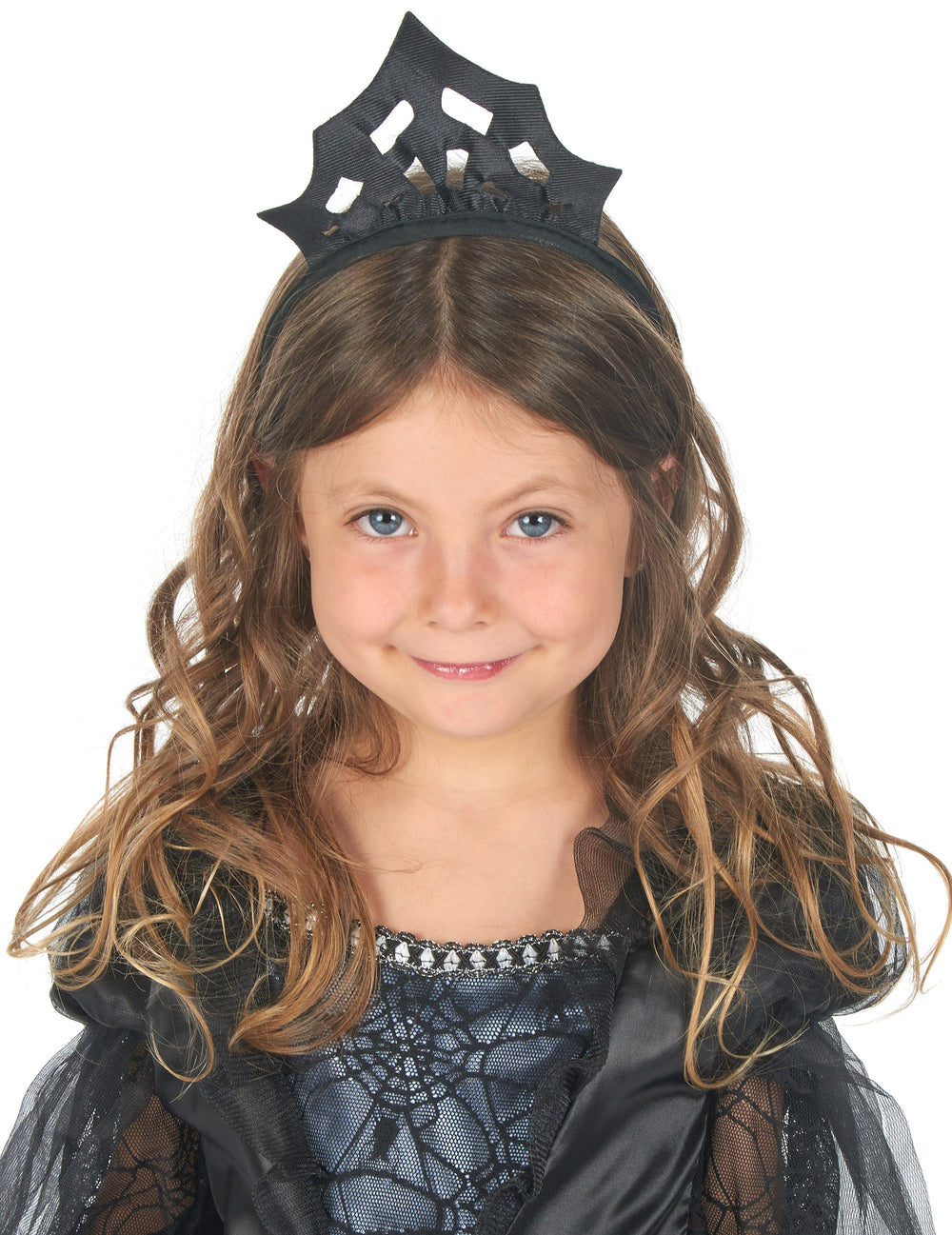 Détail de la couronne du déguisement comtesse Halloween