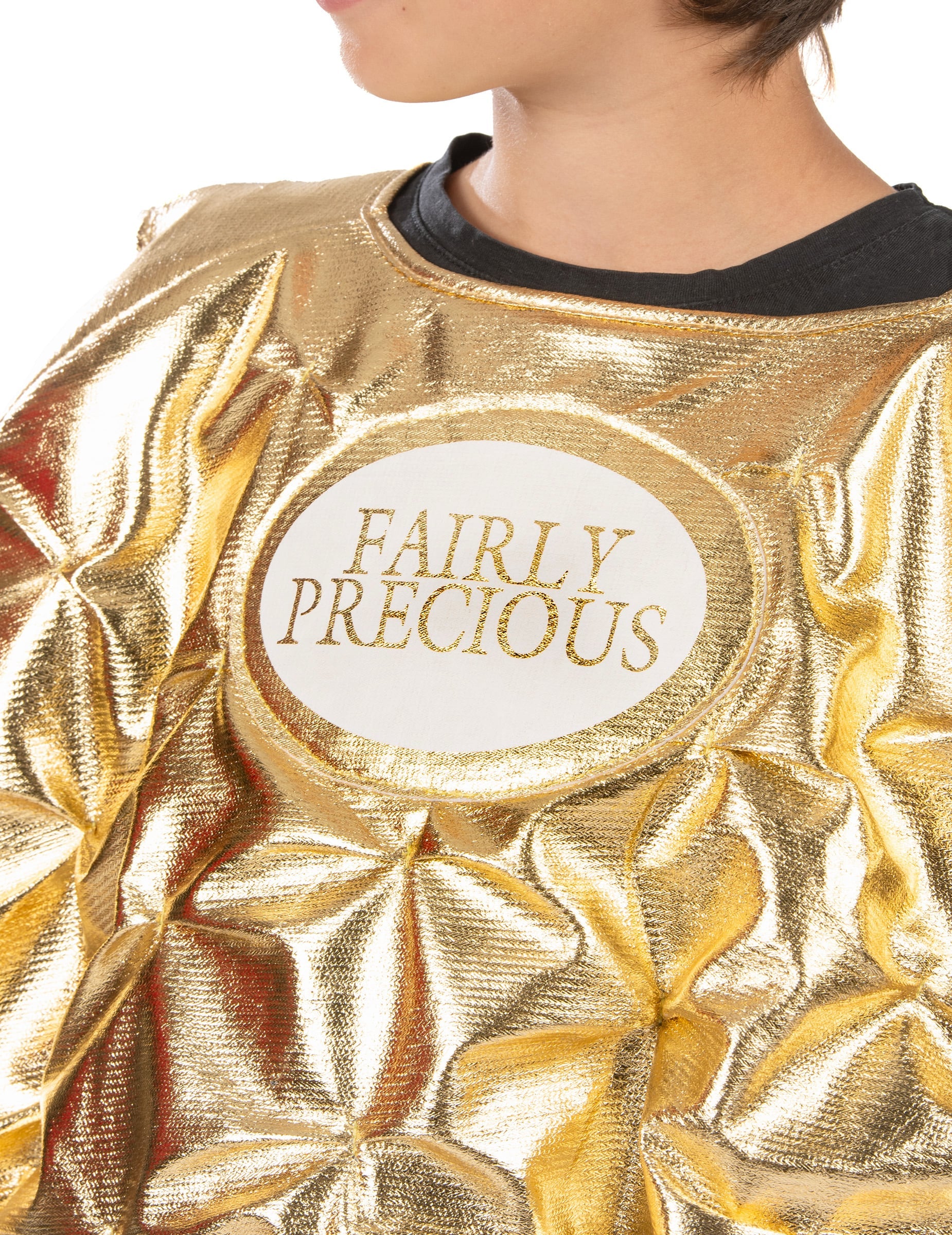 Détail de l'inscription Fairly Precious du déguisement confiserie pour enfant