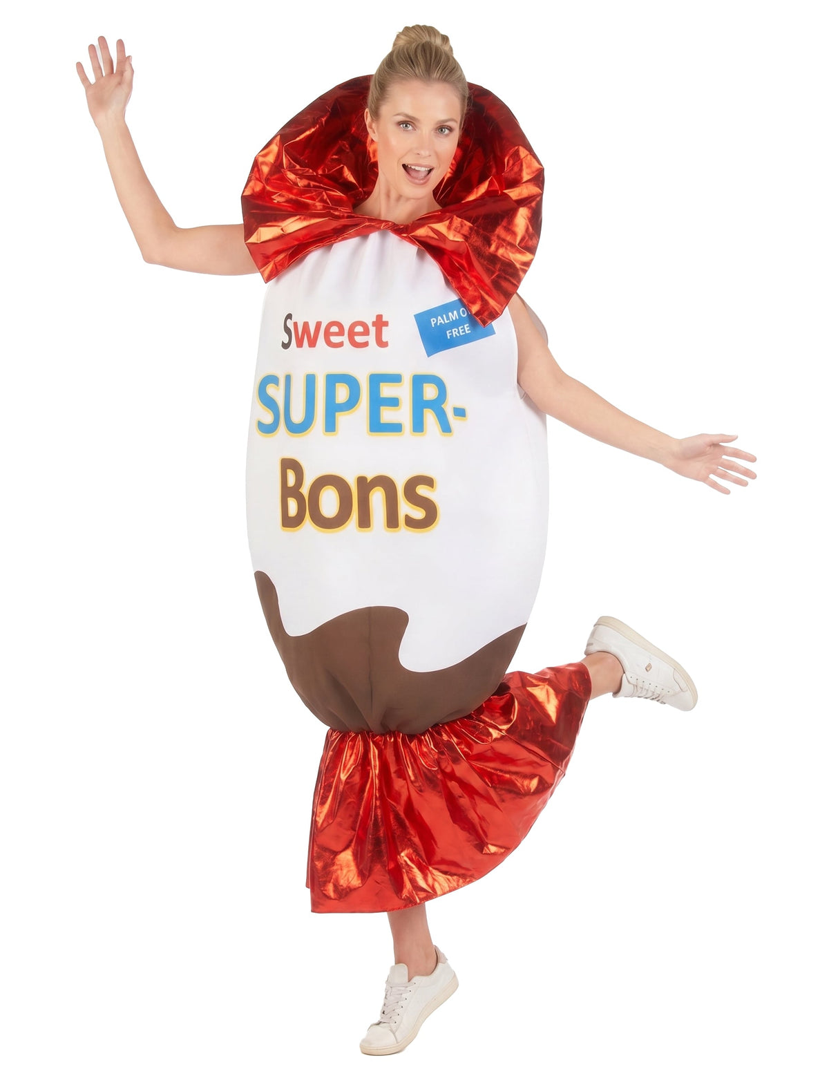 Disfarce chocolate super-bons adulto