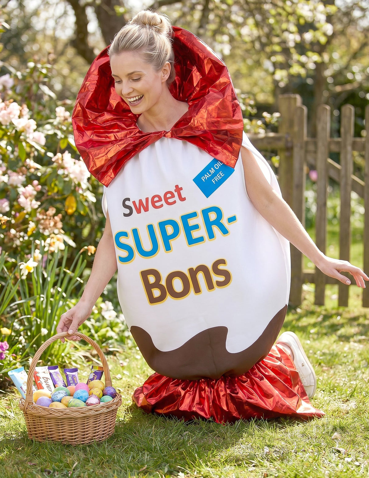 Disfarce chocolate super-bons adulto