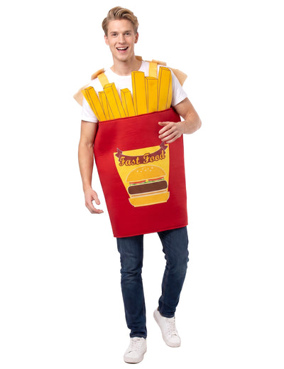Disfarce Corneta de Batatas Fritas Adulto