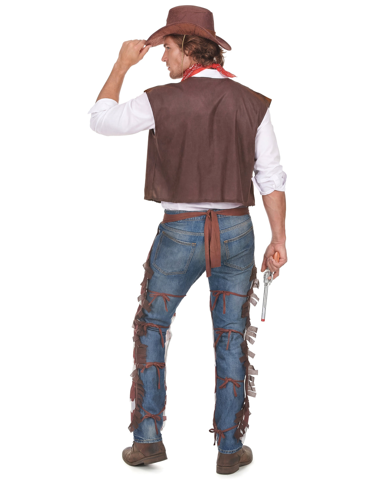 Disfarce de cowboy homem
