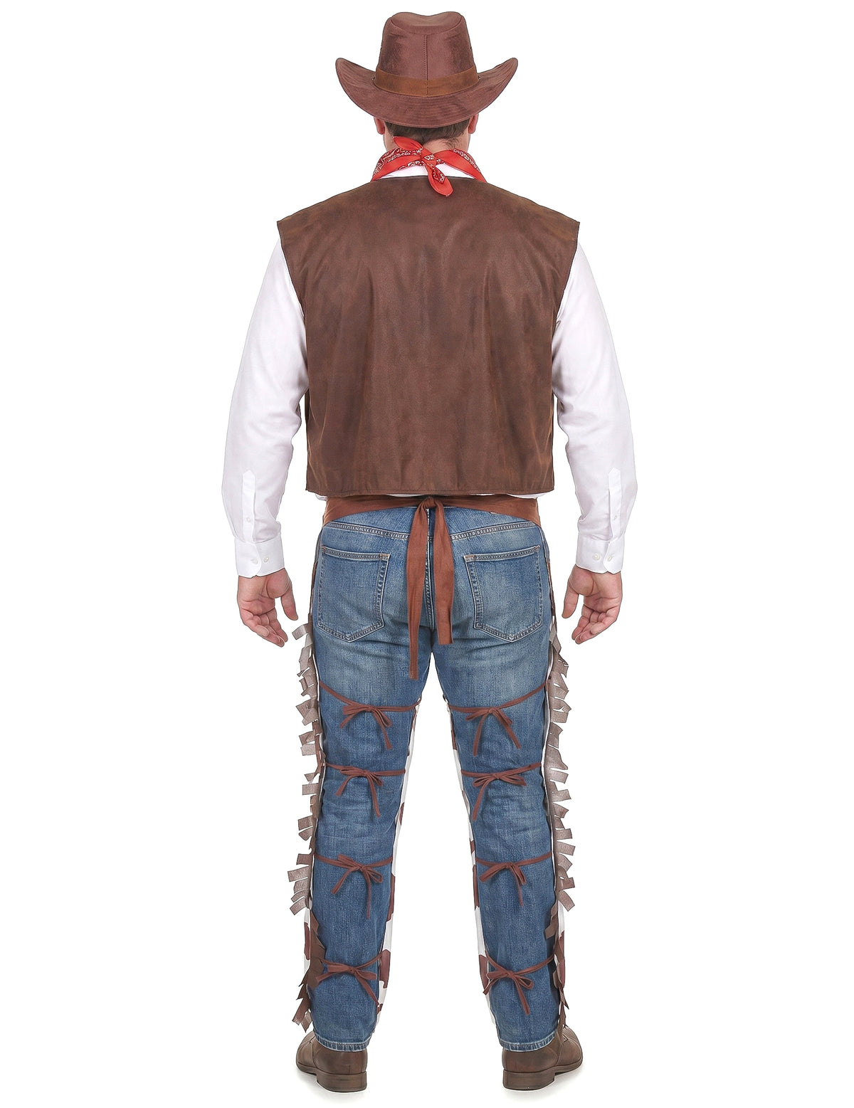Disfarce de cowboy homem