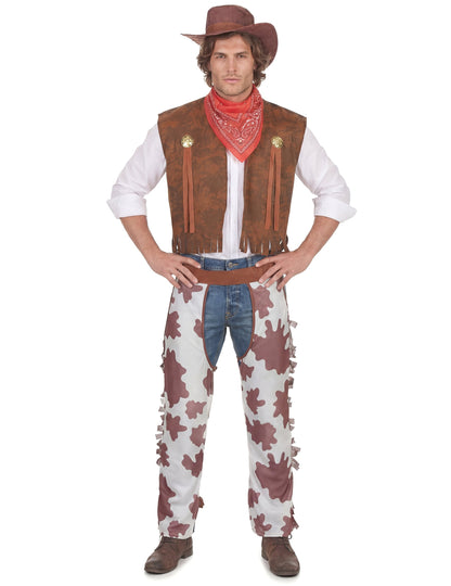 Disfarce de cowboy homem