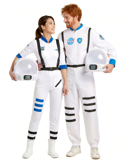 Disfarce para casal astronauta adulto