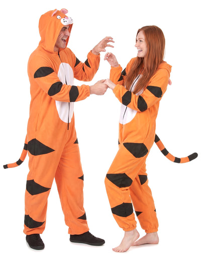 Disfarce de casal tigre adulto