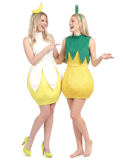 Disfarce de casal fruta mulher