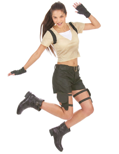 Disfarce Lara guerreira sexy mulher