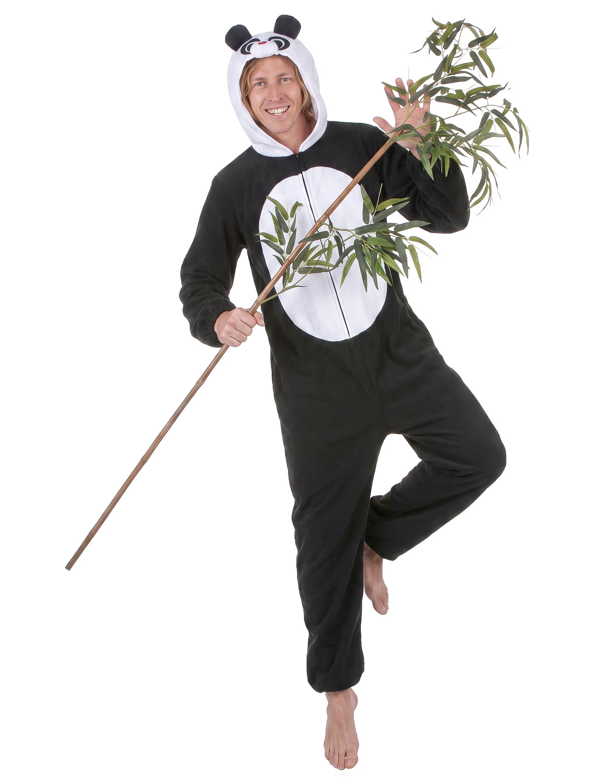 Disfarce de Panda homem