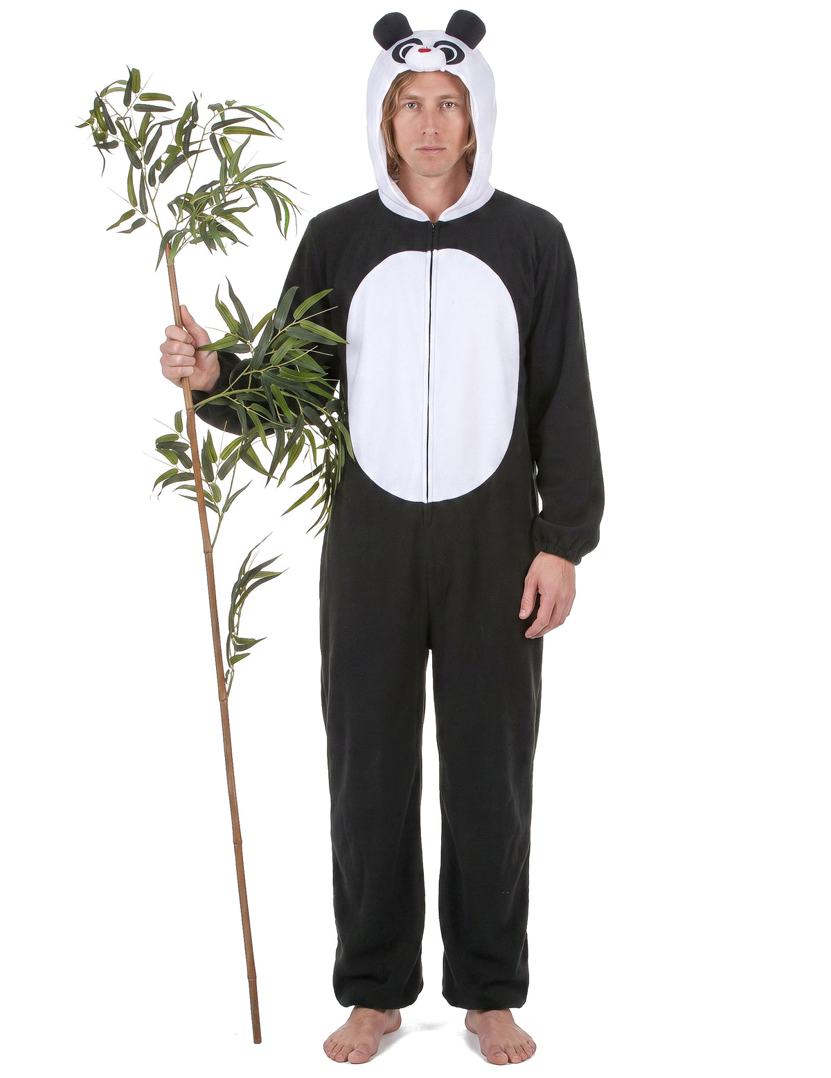 Disfarce de Panda homem